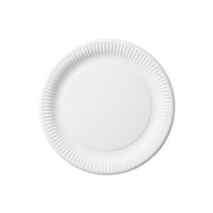 Talerz papierowy biały okrągły średnica 31cm